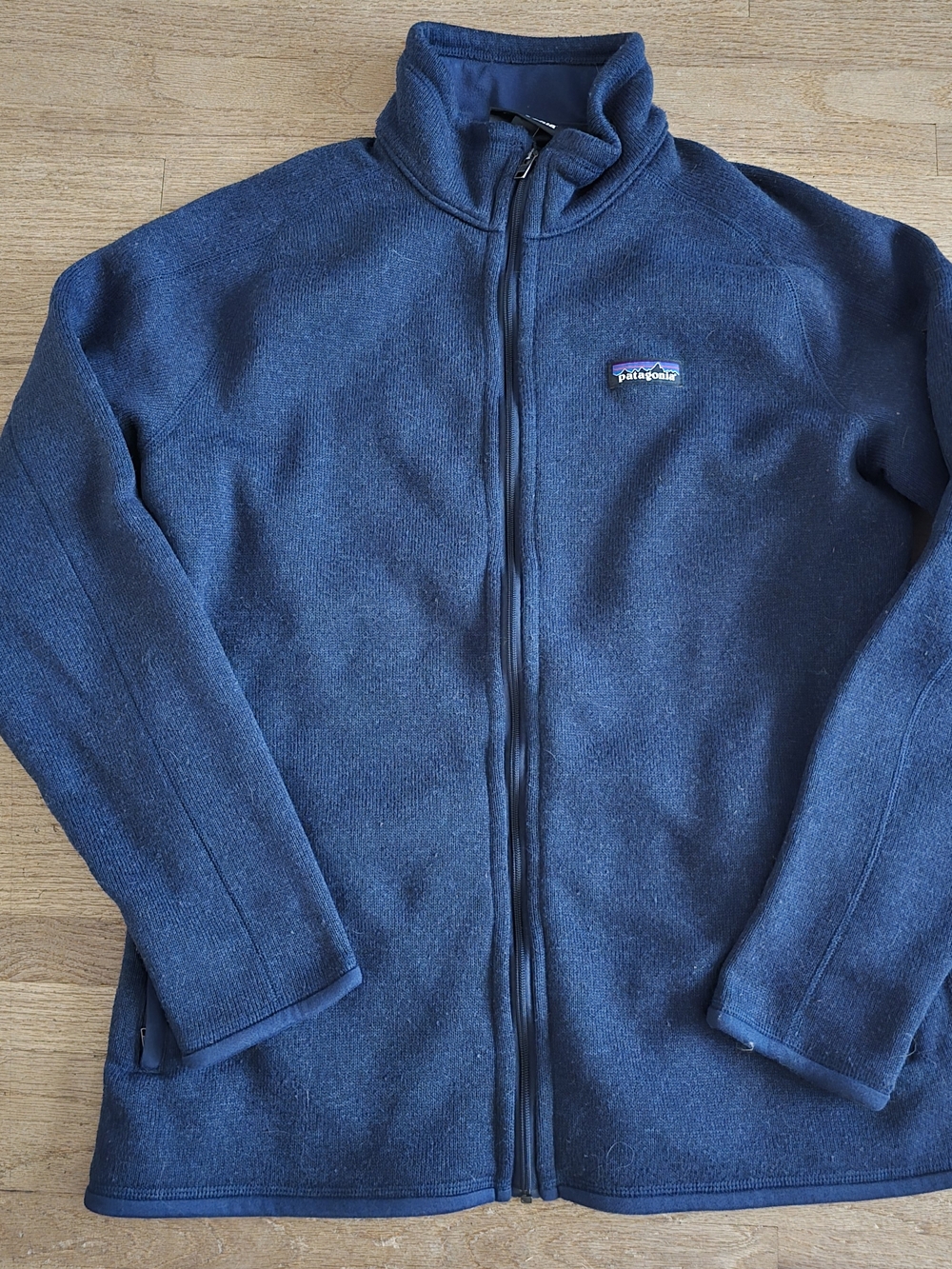 Patagonia Navy Full-Zip Fleece Jacket Womens XL